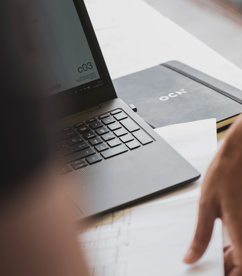 Planificación de obra sobre plano – OCN Arquitectura