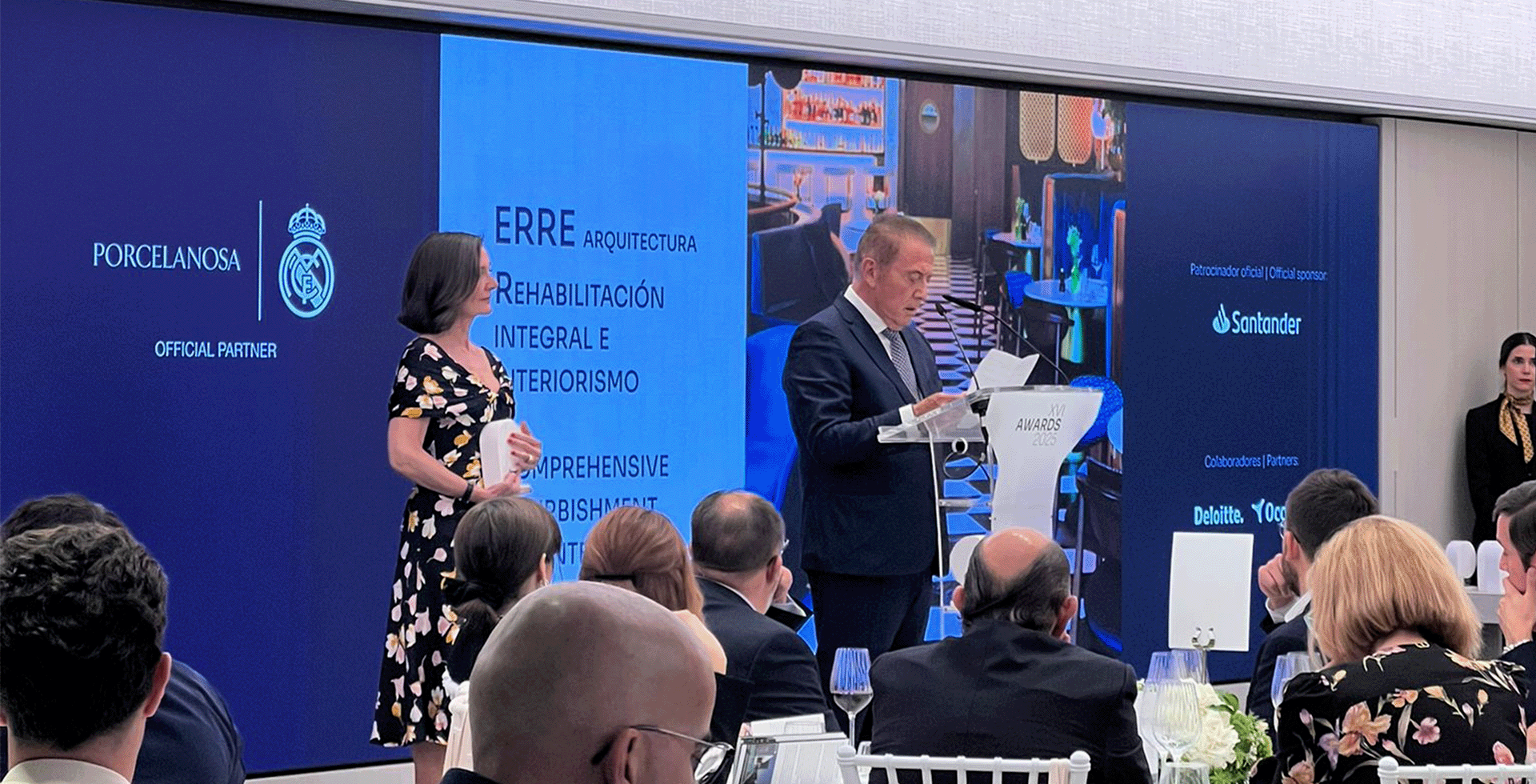 Noticia de colaboracion entre Porcelanosa y OCN Grupo