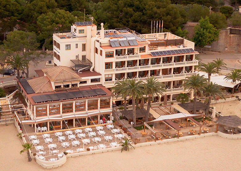 Fachada de hotel, proyecto de OCN Voramar