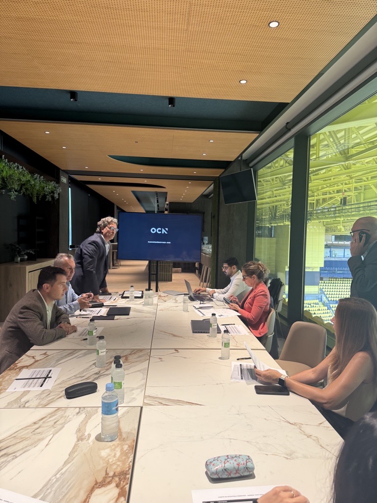 Reunión del comité de OCN en el Estadio de la Cerámica del Villarreal CF