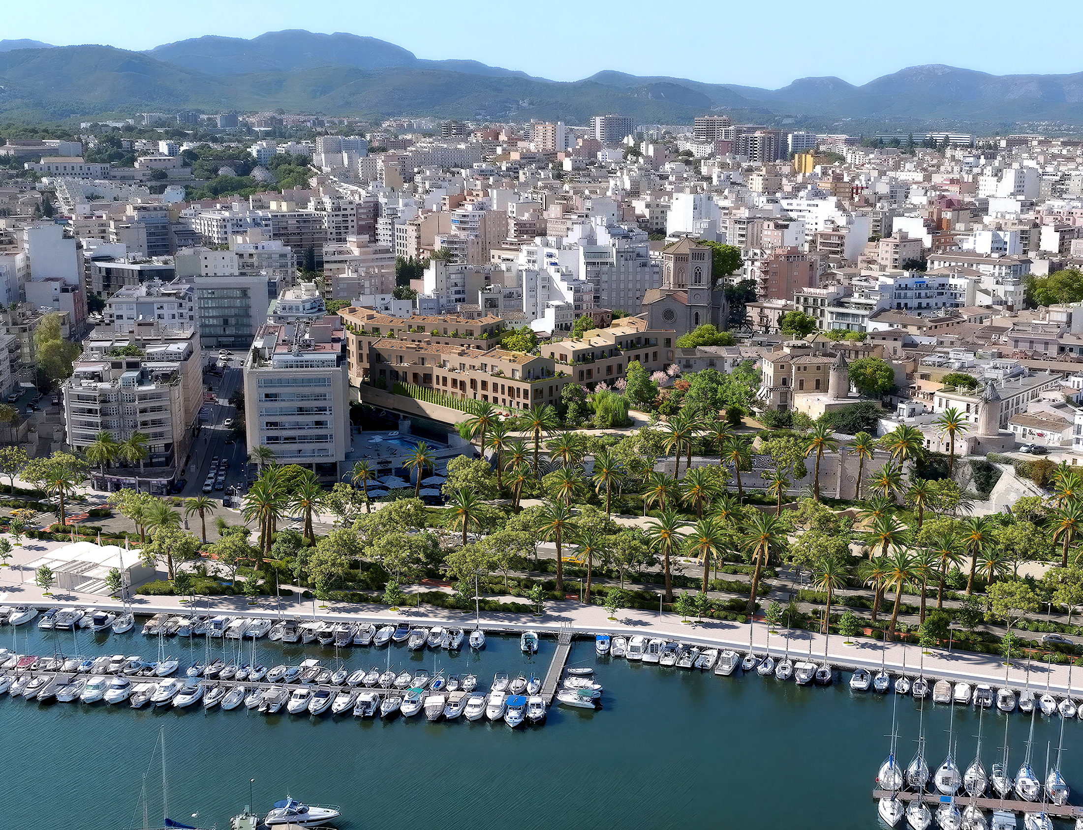 XO Jonquet Residencial, proyecto junto al Puerto Náutico de Palma de Mallorca
