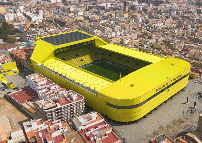 Estadio de la Cerámica del Villarreal CF, colaboración con OCN